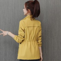 HEYU 여성 봄가을 루즈핏 캐주얼 코트 롱자켓 트렌치코트 S~3XL