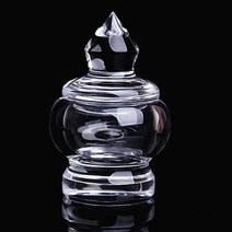 티베트 사리함 천연 크리스탈 사리탑 수정 불교 보제