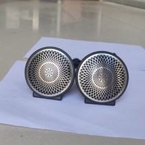 2pcs 3 인치 자동차 미드 레인지 스피커 중앙 제어 센터 스피커 세트 자동차 오디오 수정 하이파이 미드 레인지 트위터, 없음