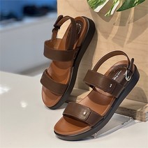 허시파피 NC09 여성 볼넓은쿠션 편한 샌들 3fn030