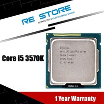 I7-8700K Intel Core i5 3570K 3.4GHz 6MB 5.0GT/s SR0PM LGA 1155 CPU 프로세서, 한개옵션0