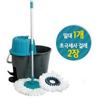 물튐방지 강력먼지흡수 입주청소도구 아파트 봉걸레, 크리너B타입