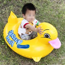 아기 물놀이 손잡이 오리 보행기 튜브 애기 수영 풀장