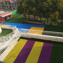 한성 컬러 인조잔디 베란다 테라스 마당 옥상 조경 사무실 놀이방 꾸미기, 빨강색 100cm X 10cm(단위증가), 1개