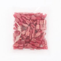 이경니플 2개1세트단 FDFN1.25-250 나일론 황동 암 절연 스페이드 조인트 케이블 와이어 커넥터 0.5-1.5 m, 한개옵션0