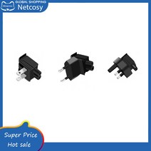 Netcosy 검은 벽 AC 분리형 전기 영국 EU 미국 플매트 카펫 러그 오리 머리 전원 어댑터 아수스 노트북 교체 충전기, [03] UK Plug