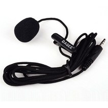 마이크 유튜브 방송장비용 dagee dg-001mic 미니 lavalier 휴대용 클립 온 lavalier 3.5mm 플러그 전화 컴퓨터 태블릿 용 고품질, 패키지 없이