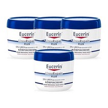 유세린 우레아리페어 플러스 바디 크림 450ml Eucerin UreaRepair Cream, 4팩