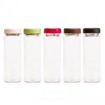 국산 친환경 투명 마이보틀 판촉물 인쇄 텀블러 500ml RD-09895, 브라운
