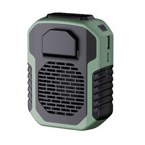 제습기 미니제습기 원룸 7리터 5평 이동식 6000ma 휴대용 허리 팬 usb 에어컨, 6000mah 녹색