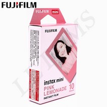 후지 필름 인스탁스 미니 9 3 인치 즉석 카메라 8 7s 25 50s 90 프로즌 포켓몬 인화지 10 매, [03] 10PINK