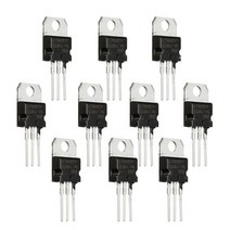 10pcs l7812cv l7812 ka7812 lm7812 전압 조정기 12v 1.5a to-220, 검은색