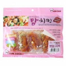 [맘쿡]애견간식 모음전/맘치킨/맘오리/강아지간식, 10개, 맘치킨 뽀얀속살 대구포 300g