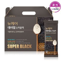 대상웰라이프 뉴케어 데이밀 슈퍼블랙35g x 28포, 없음