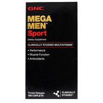 GNC 메가맨 스포츠 데일리 멀티비타민 180정 Mega Men Sport Daily 사은품 증정
