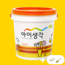[N사 최다판매]방문페인트 삼화 아이생각 수성목재 1L 친환경 반광페인트, 우드브라운, 1개