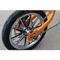 자전거트레일러 14 inch 16 all-in-one aluminum alloy wheel set front and rear tires folding hub, 05 14 inch front wheel