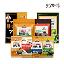 맛있는가 김천일 명인의 새우표 완도김 소용량, 도시락김 4g x 18봉
