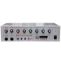 성은전자 6000F 방송용앰프 2채널 160W 하이/로우겸용, 단품