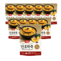 양반죽 단호박죽 420g 파우치죽10개, 10개