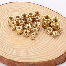 황동 인서트 핫멜트 인써트 voron 보론 BOM, M3xD4.6xL3.8 100pcs