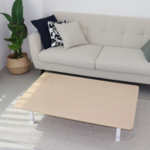 1000x800 로아공방 접이식 테이블, 사각4단 블랙, 블랙