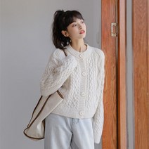 cisanny 여성용 데일리 도톰 가디건 L2022091002