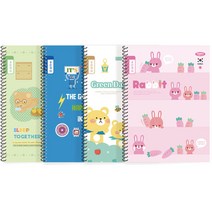 1000 스프링 초등 8칸 국어 / 초등학생노트 초등노트 종합장 국어노트 쓰기노트, 여아