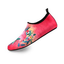 FADTOP Barefoot 퀵 드라이 수상 피트니스 슈즈 아쿠아 양말 Swimming 해변 Swimming장 서핑 필라테스용 여성을 위한 남성 다채로운 칼라 11-12 Women