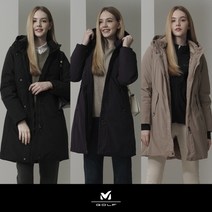 [KT알파쇼핑]밀레골프 22FW 여성 인퀼팅 덕다운 헤비 자켓