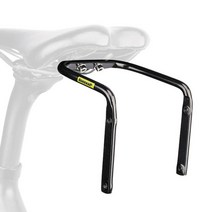 Bicycle Saddle Bag Stabilizer MTB Road Bike Rear Rack Bag Bracket Stand With Kettle Mounting Hole Fo, 01 Black