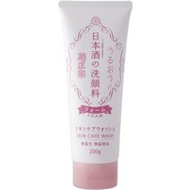 키쿠마사무네 주조 일본주(니혼슈) 세안제 200g [세안폼 탄력 거품 대용량 무착색·무광물유], 단일