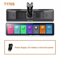 룸미러블랙박스 실시간 차량용 블랙박스 hgdo 3 카메라 대시 캠 2.5k auto, t170s-케이블, 아니