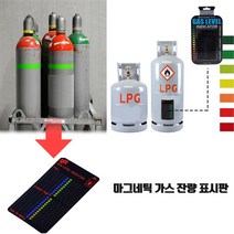 LPG 가스 탱크 잔량 확인 잔여량 표시 표시기