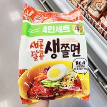 신발30.206 풀무원 새콤달콤 생쫄면 4인 919.935g, 종이박스포장