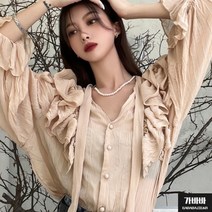 가바바 여성 블라우스 시크한느낌으로 입기 좋은 모던시크 블라우스 G69975