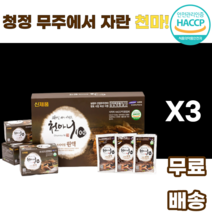 천마니 프리미엄 원액100 신비의선물 무주천마 청정무주 국내산 스테비아허브 당귀농축 농법 효소처리스테비아 부모님 보양식 감사선물 수험생 생일 부부 50대 60대 70대 남편 가장, 80mlx30포, 3박스