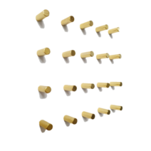 사진고정 네오디움 자석, 골드, 20개