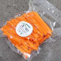채선 간편 손질 당근채 국내산 수입산 5팩, 수입산/ 100g 내외