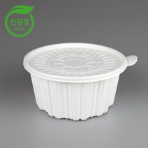 PP 친환경 감자탕 215파이 탕용기 중형 SJ 백색 200개, 단품