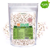 정우당 흰강낭콩, 1kg, x1
