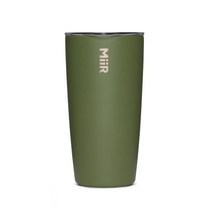 MiiR 미르 베큠 인슐레이티드 텀블러, 16온스(473ml)-에버그린