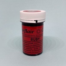 공예몰 Sugarflair 슈가플레어 8. Ruby 슈가크래프트 설탕공예 색소