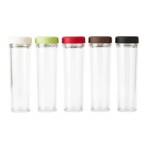 국내생산 주문 제작 이중 베이직 보틀 300ml 마이보틀 트라이탄보틀 보틀주문제작 보틀병 플라스틱보틀 투명보틀 트라이탄 보틀제작 투명물병 휴대용물병, ◎상품_레드◎