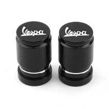 Vespa Piaggio GTS GTV LX 60 125 250 300 PX 200 GTS300 Primavera Sprint 150 Et2 오토바이 휠 타이어 밸, 01 Black