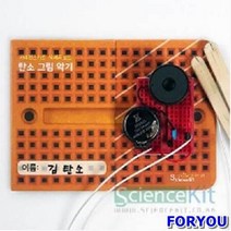 ForU211 브레드보드 탄소그림악기 4인용 실험교구 조별실험 단체실험 과학실험키트