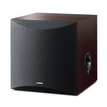 야마하 스피커 Yamaha NS-SW050 서브우퍼, brown, 単品