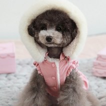 스노우 원피스 패딩 핑크.토토앤로이, L
