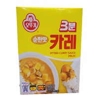 오뚜기 3분 카레 순한맛, 200g, 10개