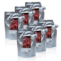 보드레 유기농설탕으로 만든 라즈베리 아이리풀잼 1kg, 라즈베리 리풀잼 1kg x 6ea